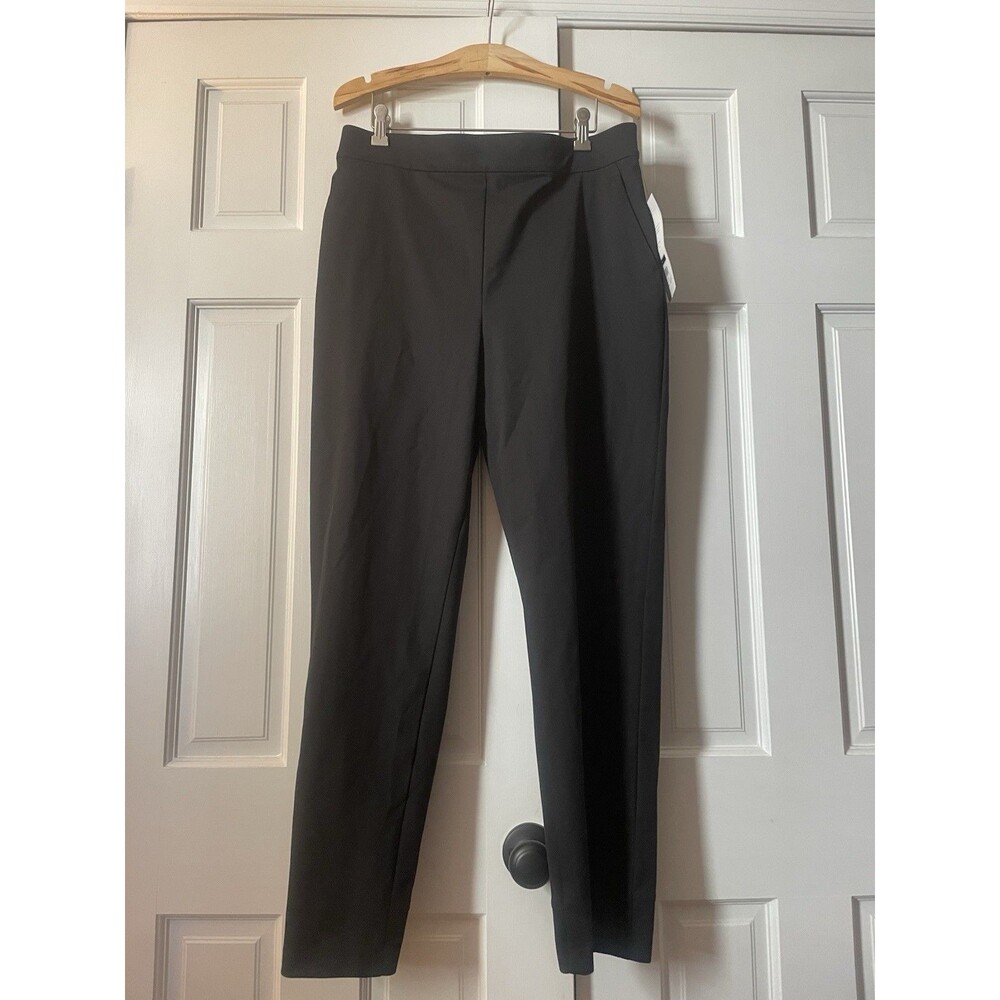 NWT Ministry of Supply Women’s Kinetic Pull On Pant Black Size 14 Stretch